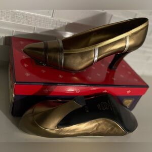 Bronze Multi Metallic shoe